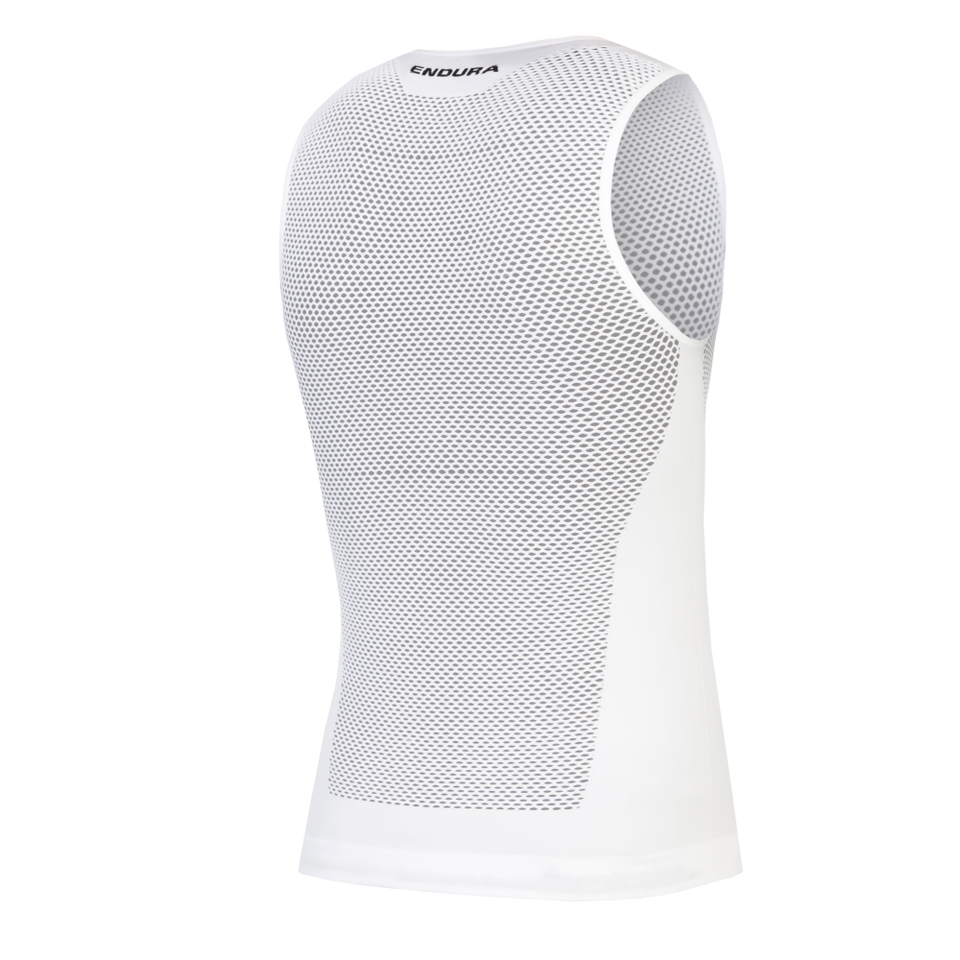 Men's Fishnet S/L Baselayer II - White