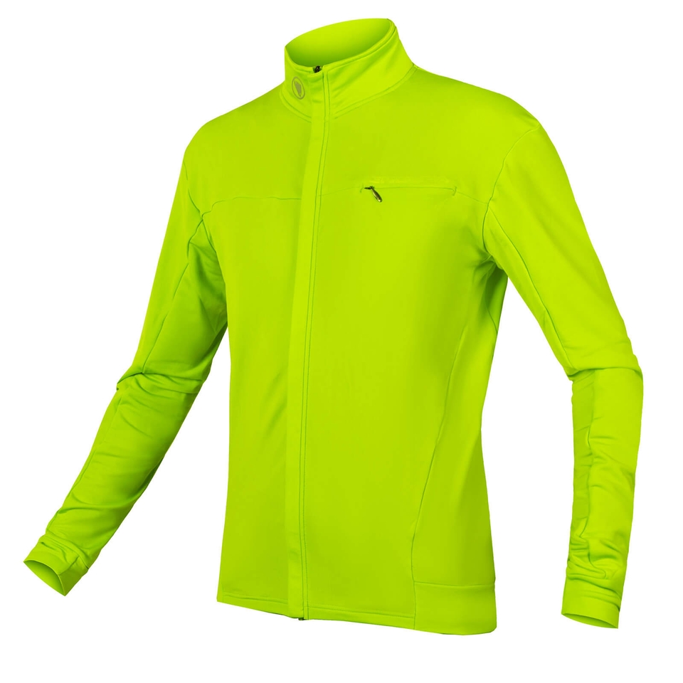 Men's Xtract Roubaix L/S Jersey - Hi-Viz Yellow