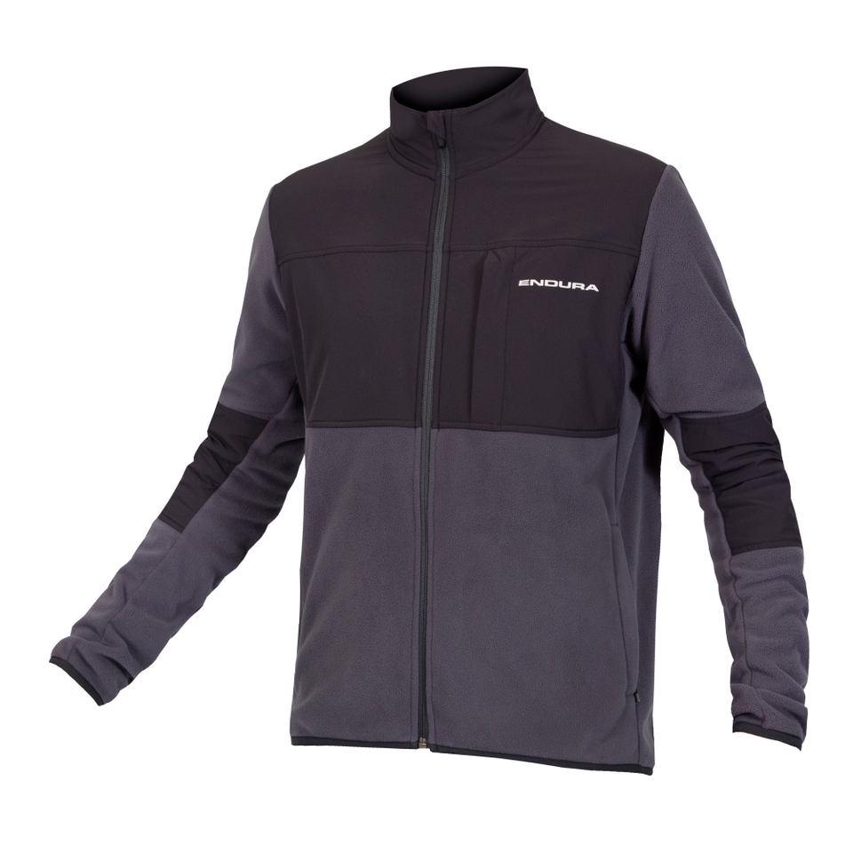 Men's Hummvee Full Zip Fleece - Black