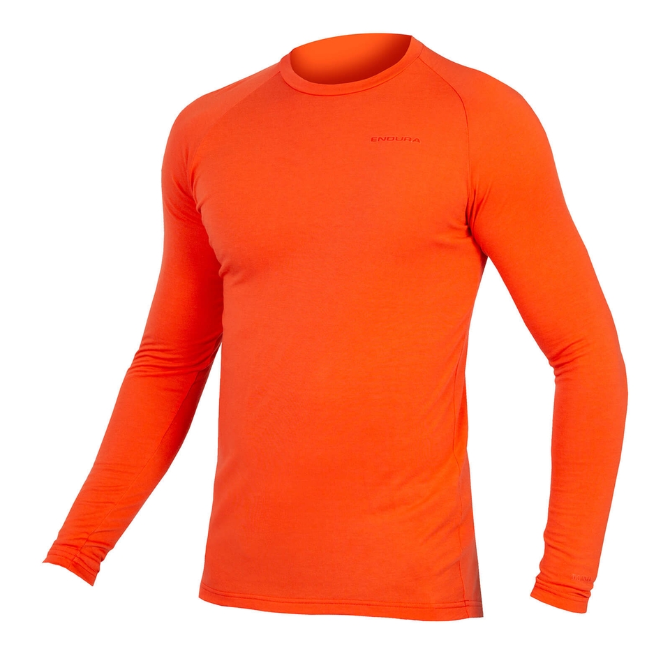 Men's BaaBaa Blend L/S Baselayer - Paprika