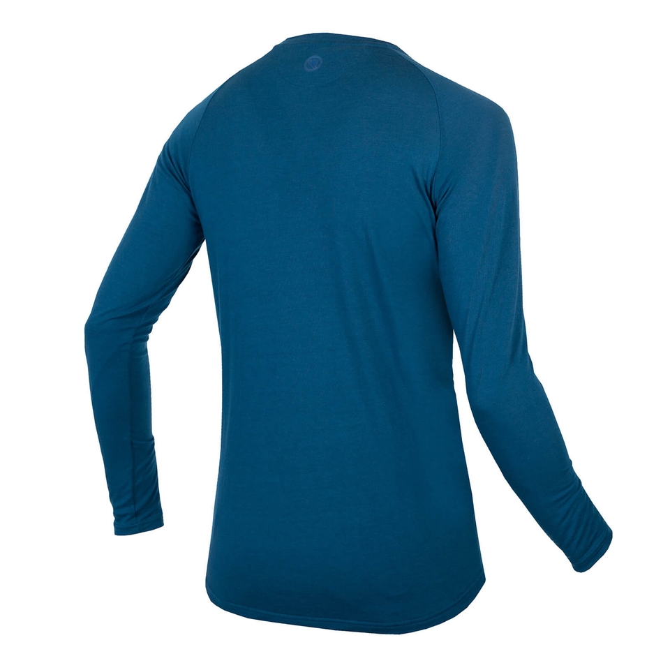 Men's BaaBaa Blend L/S Baselayer - Blueberry