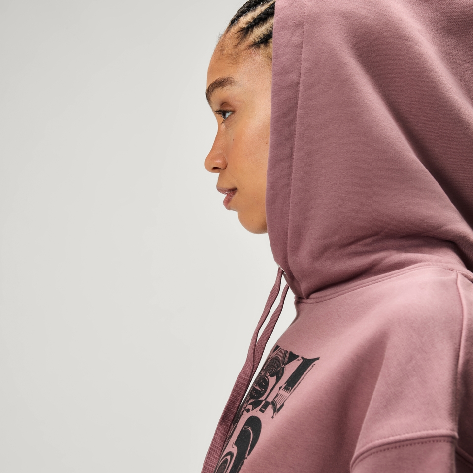 Unisex 'Gearworks' Hoodie - Dusky Mauve